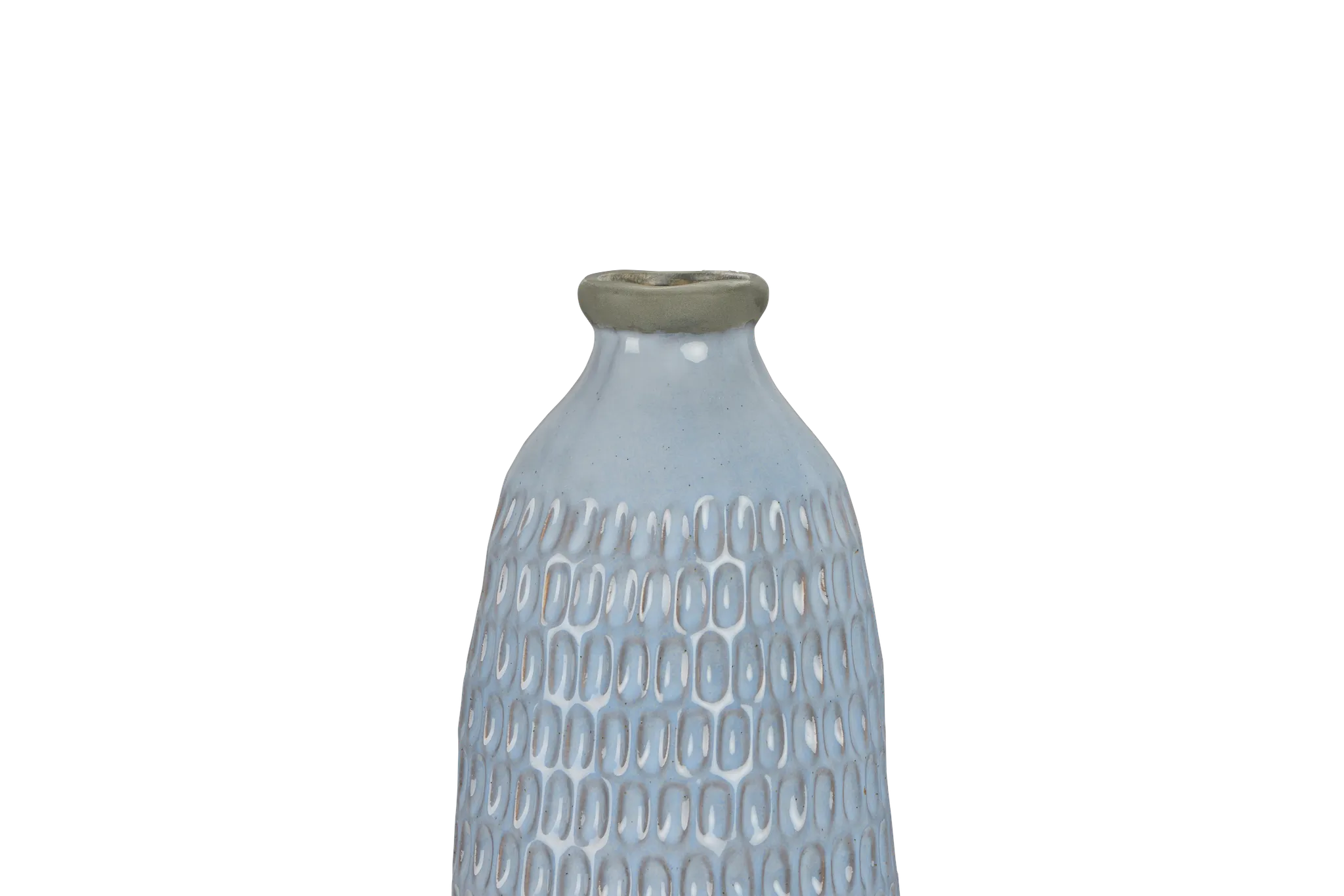 Celeste Blue Medium Vase