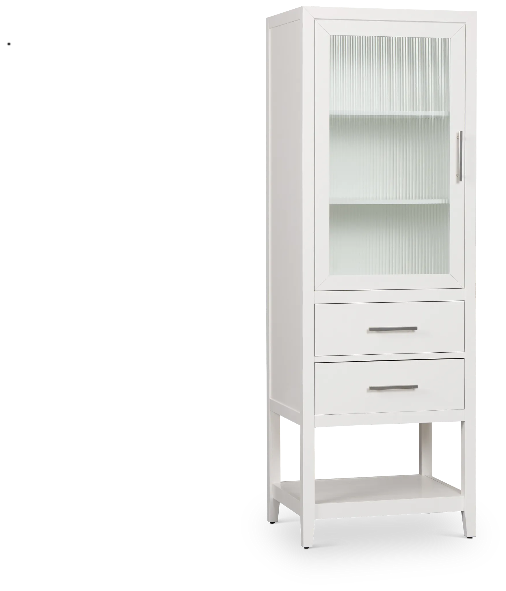Alden White Linen Cabinet