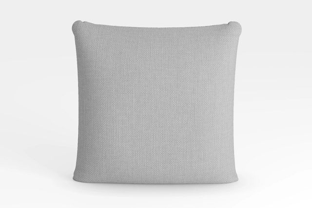 Suave Gray 20" Accent Pillow