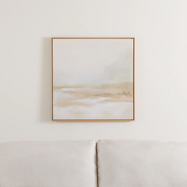 Fernanda Light Beige Framed Wall Art