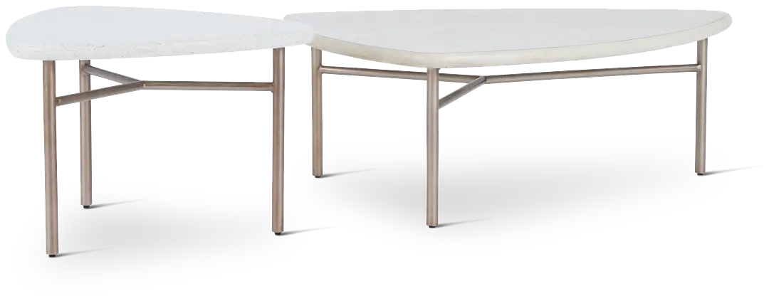 Marseilles Two-tone Bunching Cocktail Table Marseilles Two-tone Bunching Cocktail Table