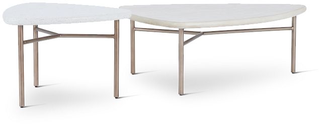 Marseilles Two-tone Bunching Cocktail Table