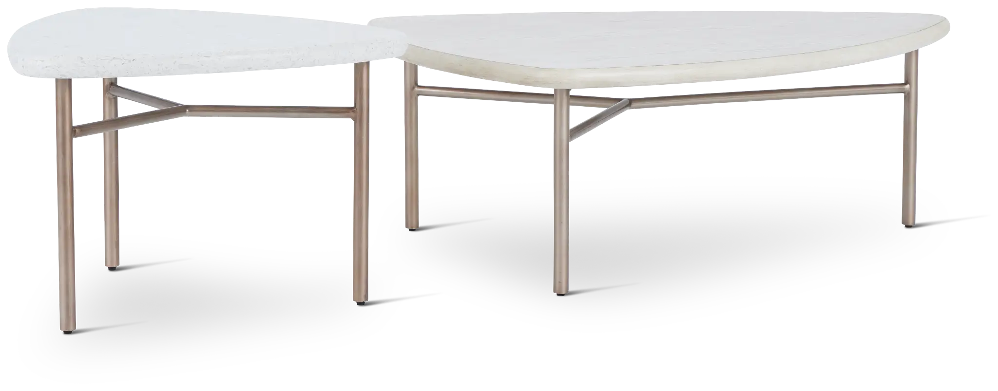 Marseilles Two-tone Bunching Cocktail Table Marseilles Two-tone Bunching Cocktail Table