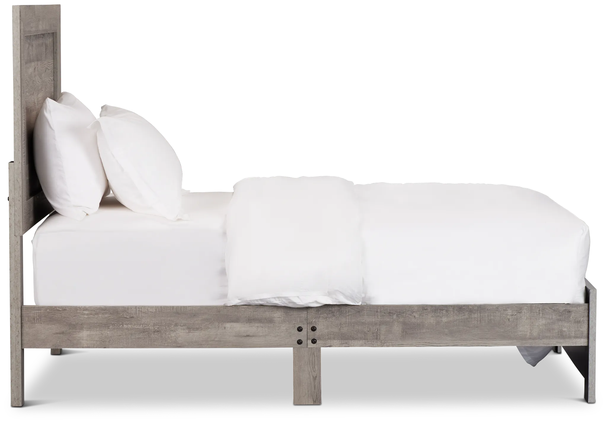 Ollie Gray Panel Bed