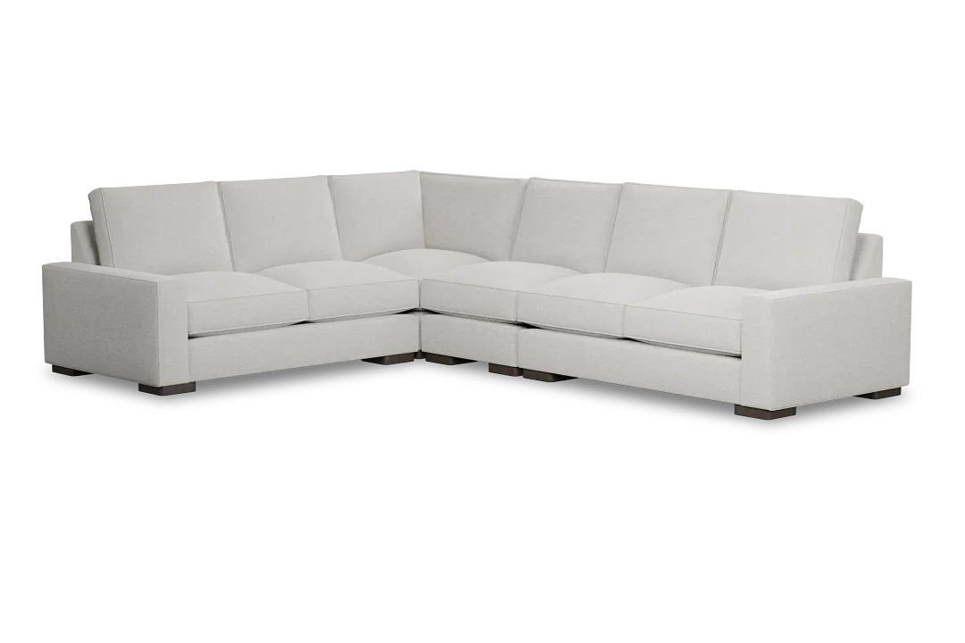Edgewater Maguire Ivory Medium Two-arm Sectional