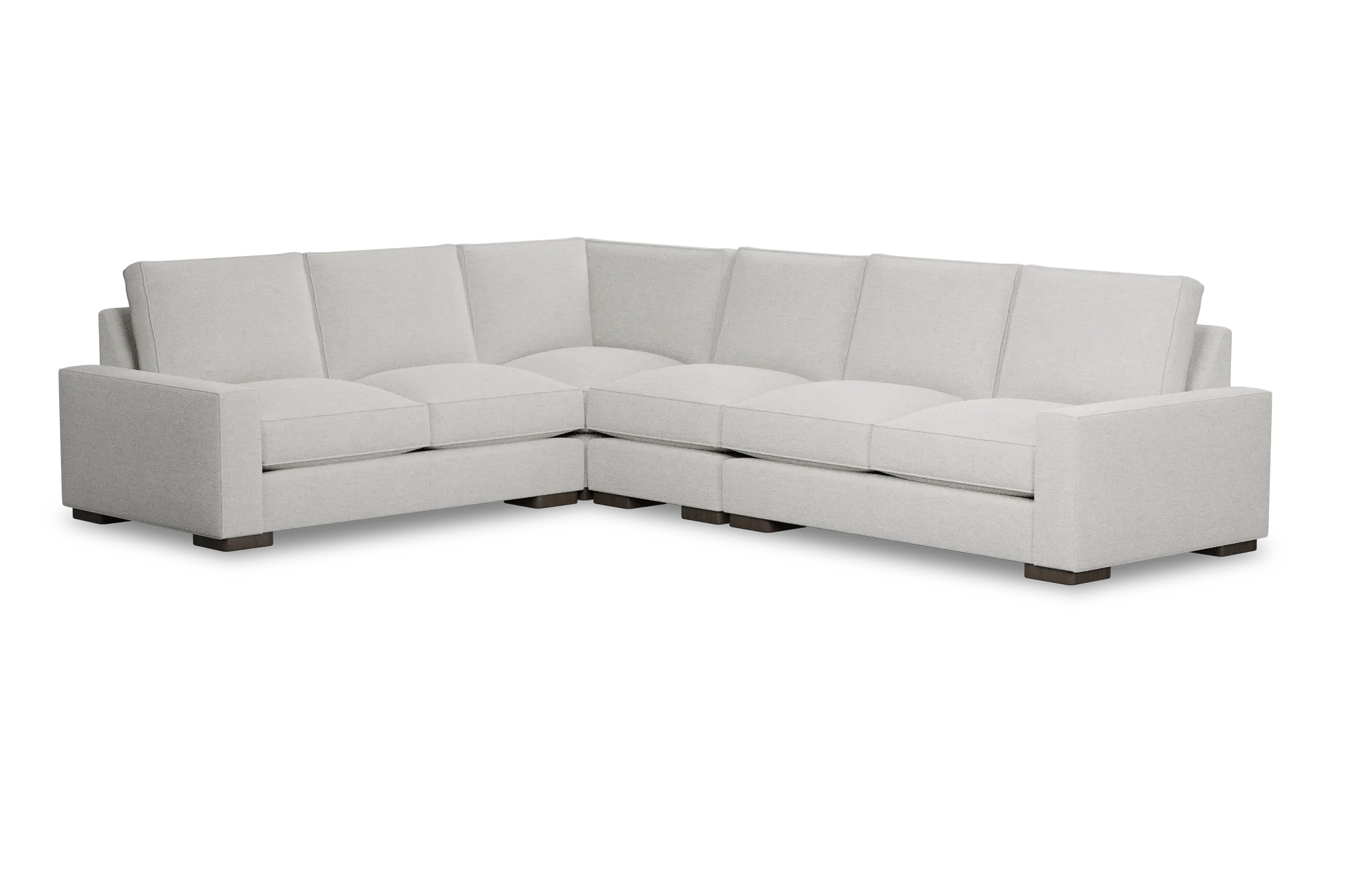 Edgewater Maguire Ivory Medium Two-arm Sectional