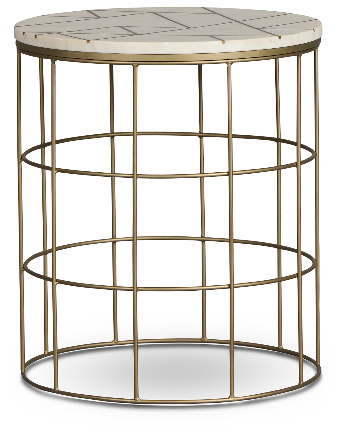 Arielle Marble Accent Table