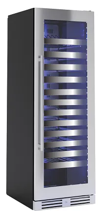 Xo Appliance 2470 Series Beverage Center Stainless Steel Rvrbl Door Beverage Center