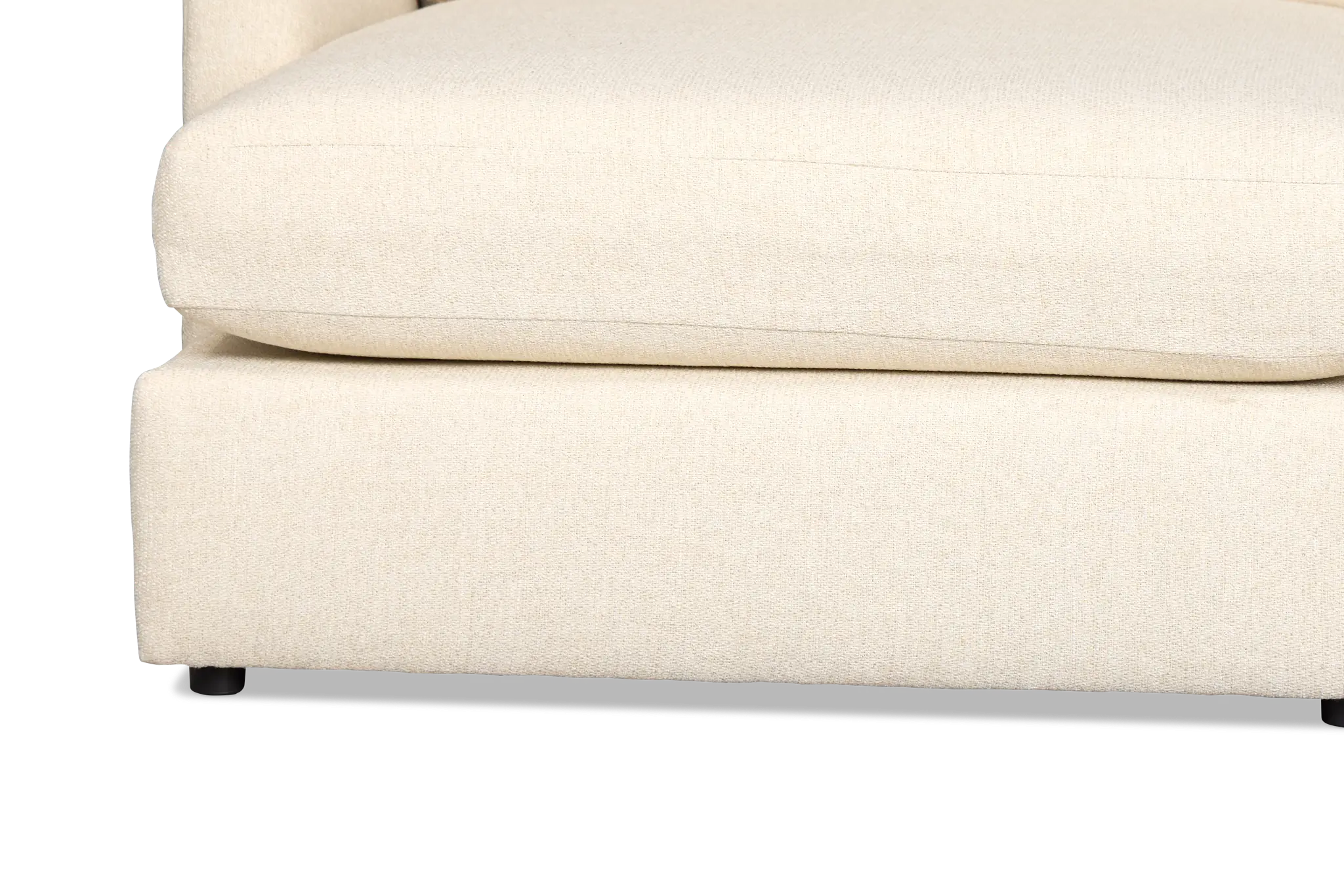 Maxwell Light Beige Fabric Medium Left Chaise Sectional Maxwell Light Beige Fabric Medium Left Chaise Sectional