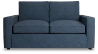 Siesta Maguire Blue Fabric Loveseat