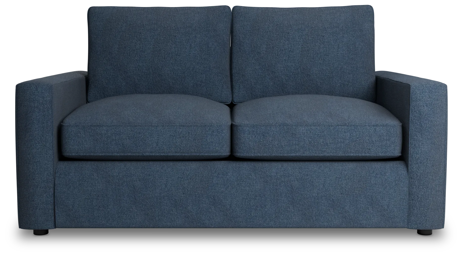 Siesta Maguire Blue Fabric Loveseat