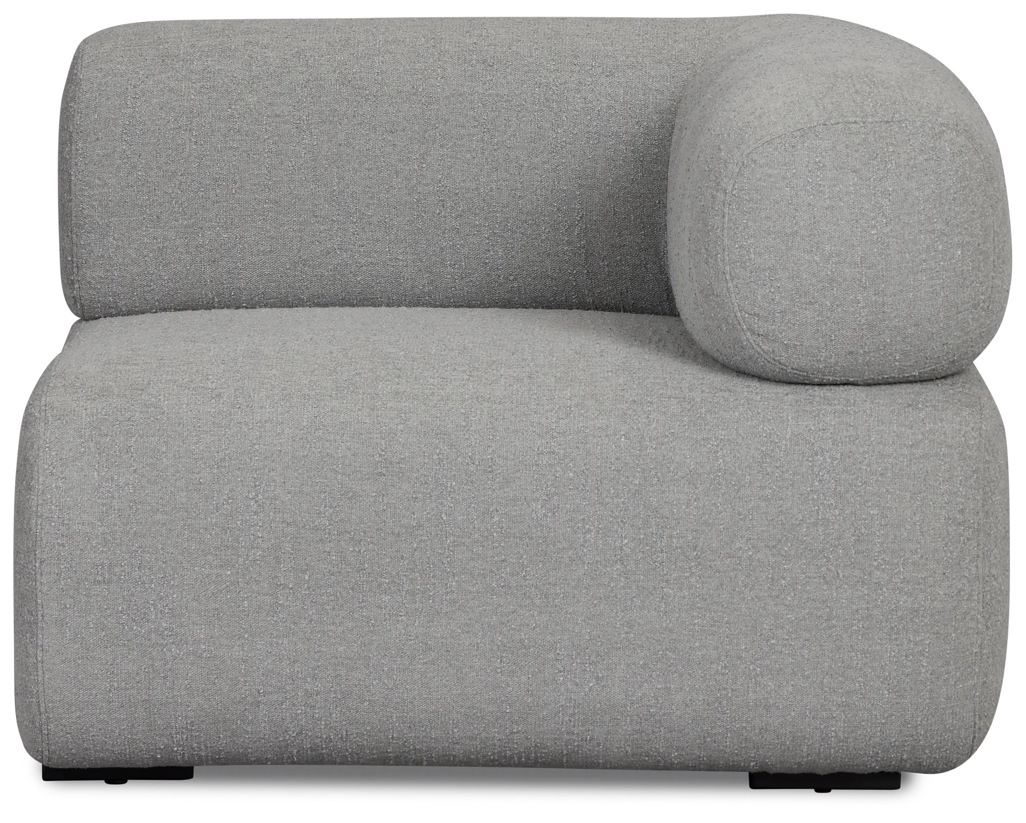 Celeste Light Gray Fabric Right Chair Celeste Light Gray Fabric Right Chair