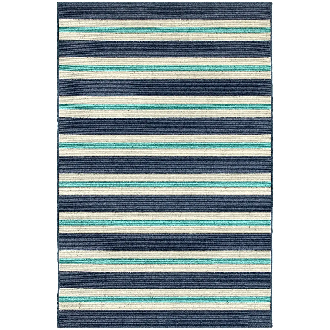 Mercy Blue Stripe Indoor/outdoor 2x3 Area Rug Mercy Blue Stripe Indoor/outdoor 2x3 Area Rug