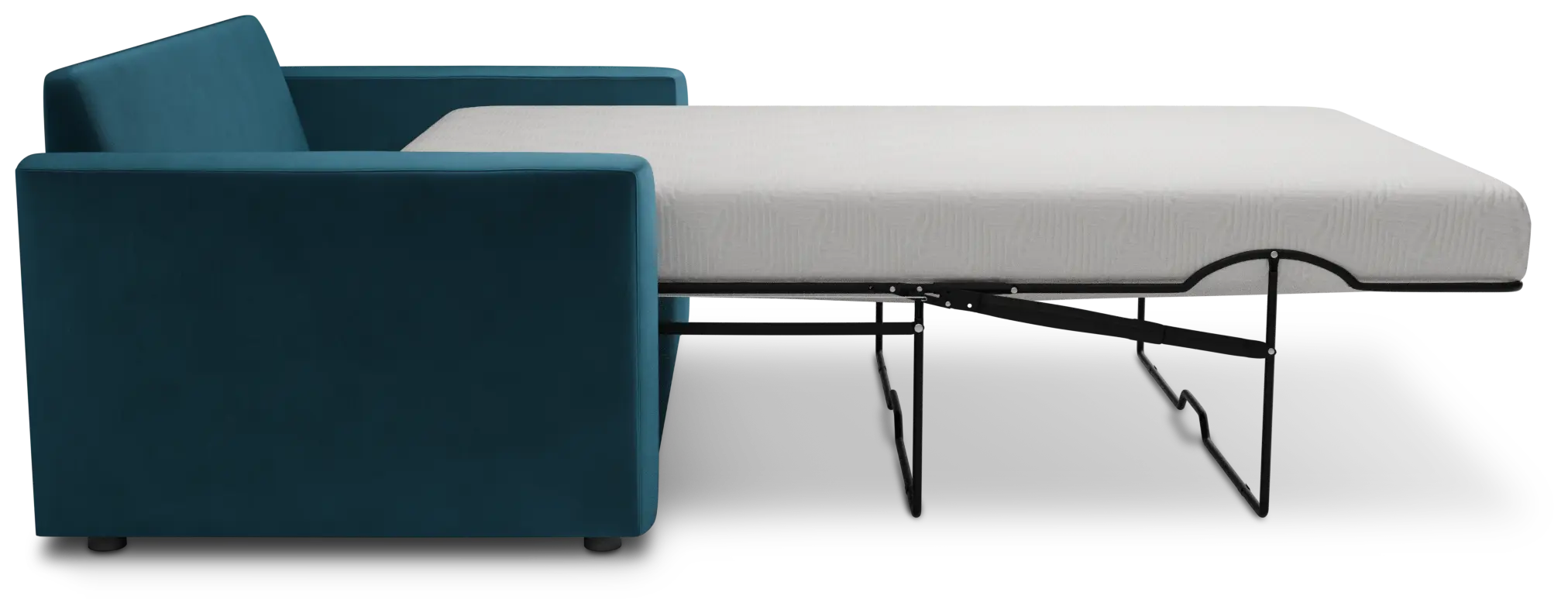 Siesta Joya Teal Fabric Cooling Memory Foam Sleeper Siesta Joya Teal Fabric Cooling Memory Foam Sleeper