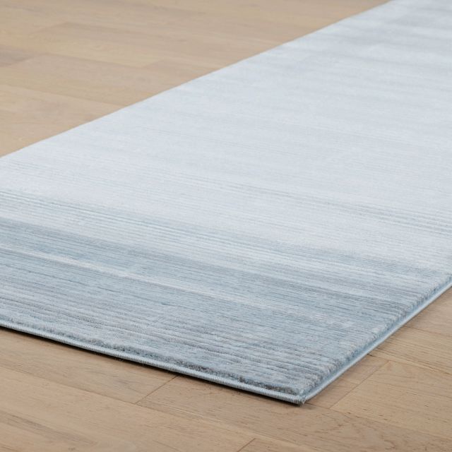 Palmer Light Blue 2x7 Runner