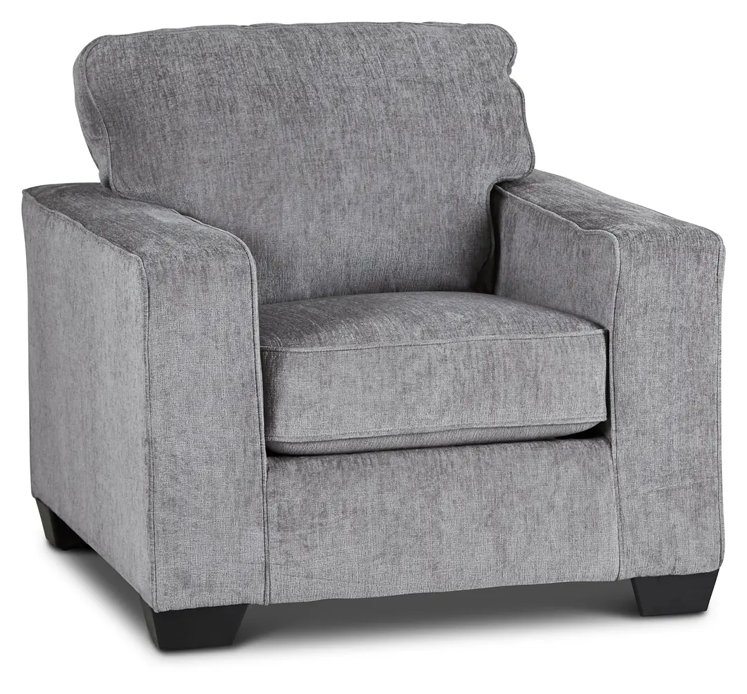 Altari Light Gray Micro Chair Altari Light Gray Micro Chair