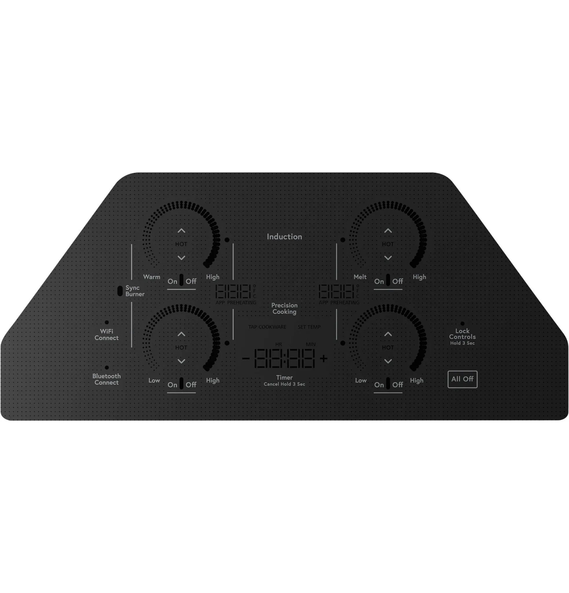Cafe 90301 Series Black 30" Induction Cook Top