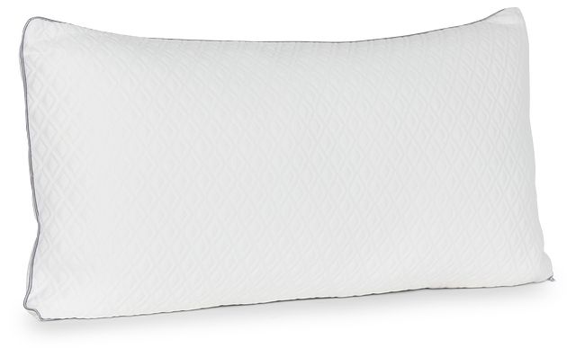 Rest & Renew Shredded Memory Foam Firm Back Sleeper Pillow