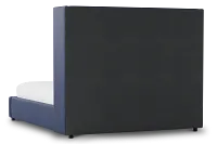 Captiva Joya Dark Blue 60" Upholstered Shelter Bed