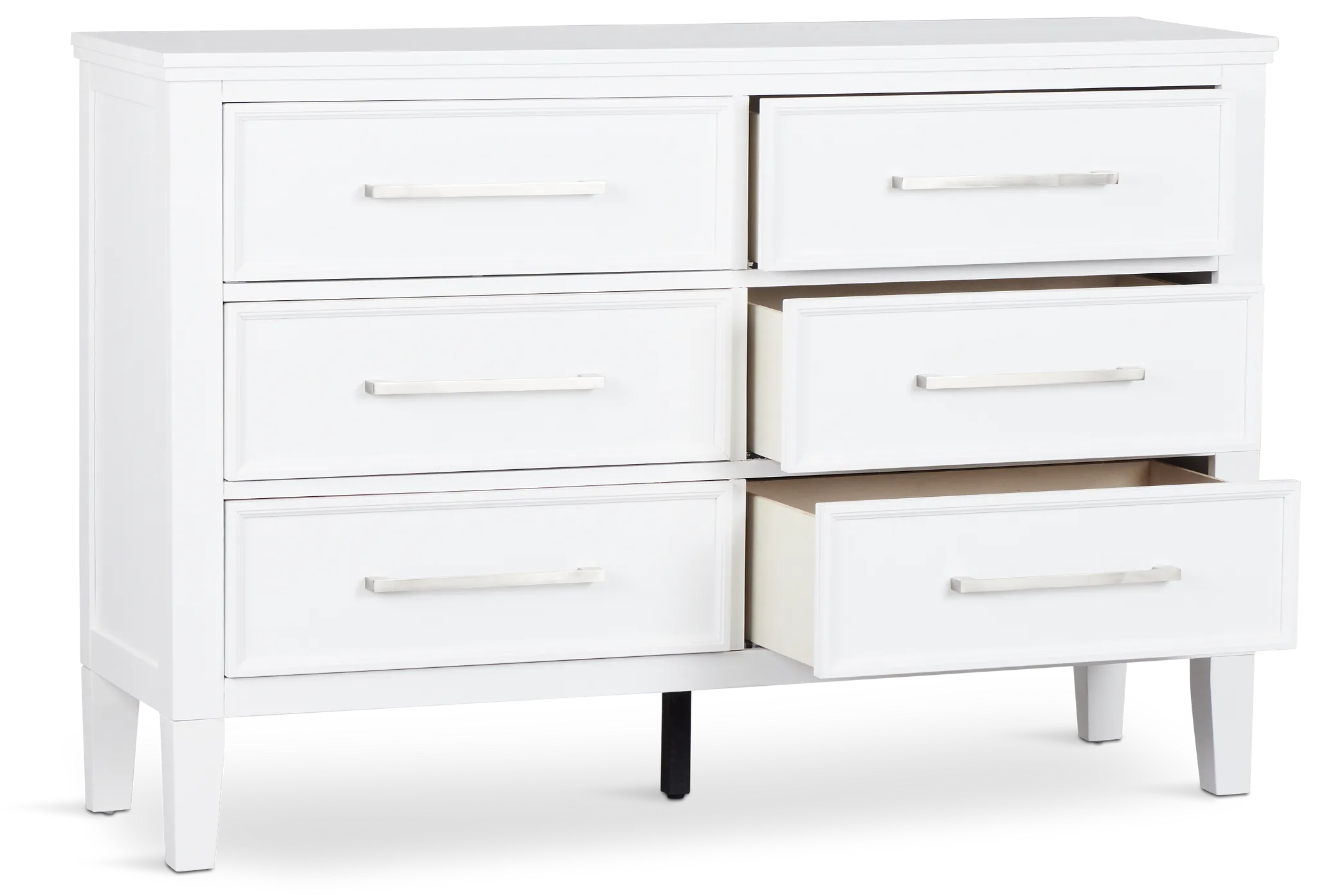 Seabrook Small White Drawer Dresser