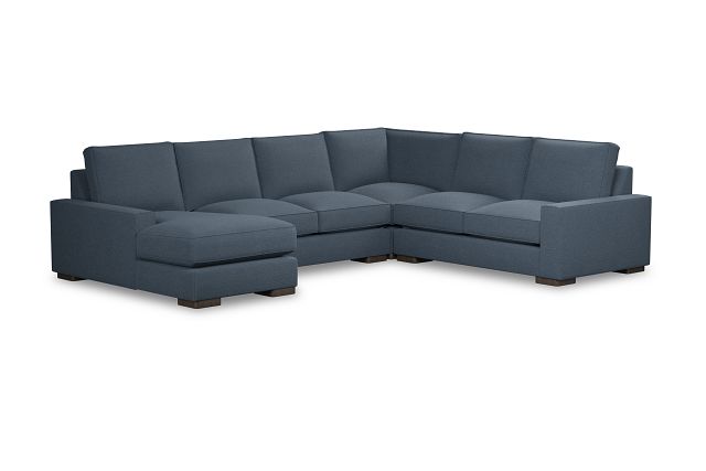 Edgewater Haven Blue Medium Left Chaise Sectional (0)