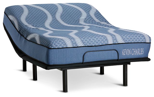Kevin Charles Vista Hybrid Elevate Adjustable Mattress Set
