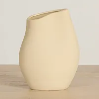 Baize Beige Small Vase