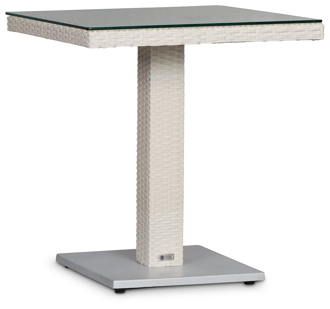 Bahia White 27" Pub Table Bahia White 27" Pub Table
