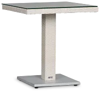 Bahia White 27" Pub Table