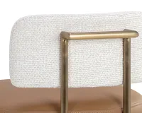Faye Brown 30" Upholstered Barstool