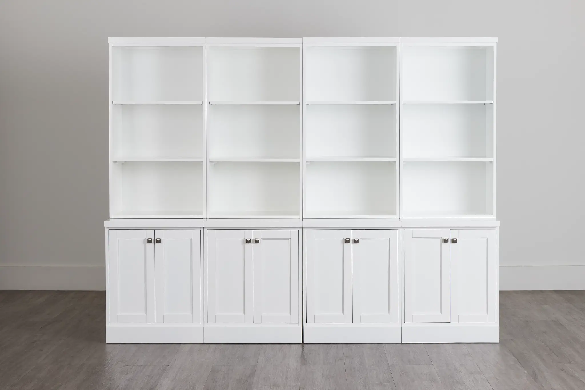 Newport White Door Bookcase Wall Newport White Door Bookcase Wall