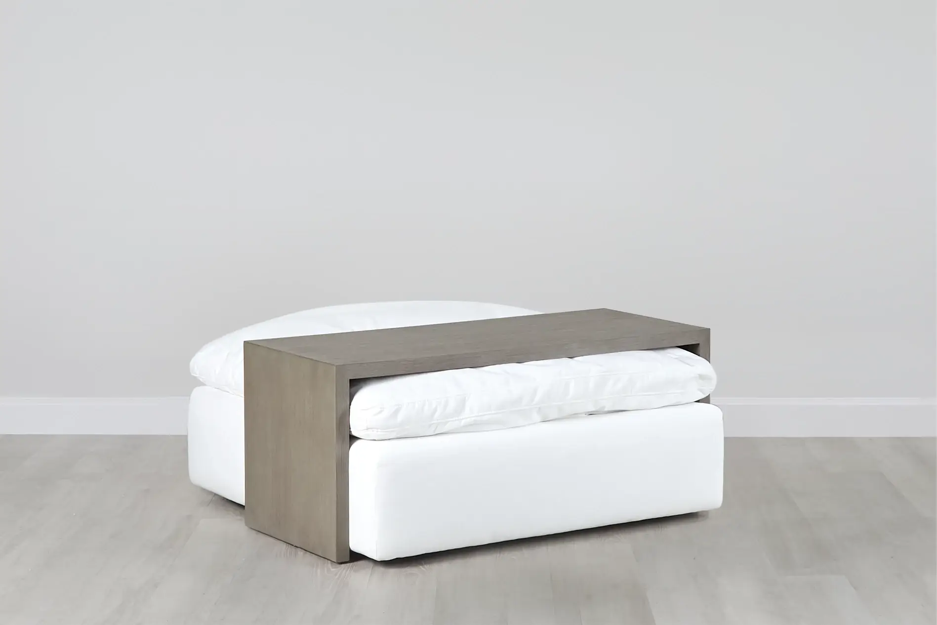 Nixon Light Tone Ottoman Table Nixon Light Tone Ottoman Table