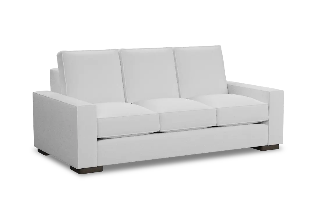 Edgewater Peyton White 84" Sofa W/ 3 Cushions Edgewater Peyton White 84" Sofa W/ 3 Cushions