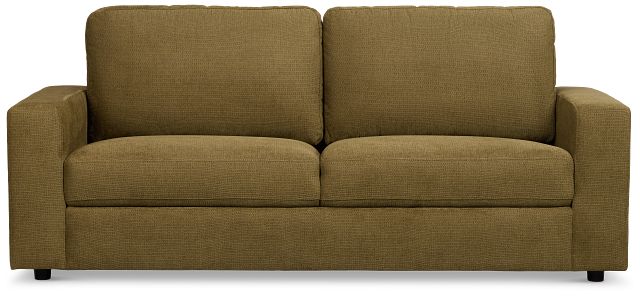 Carmen Green Fabric Sofa