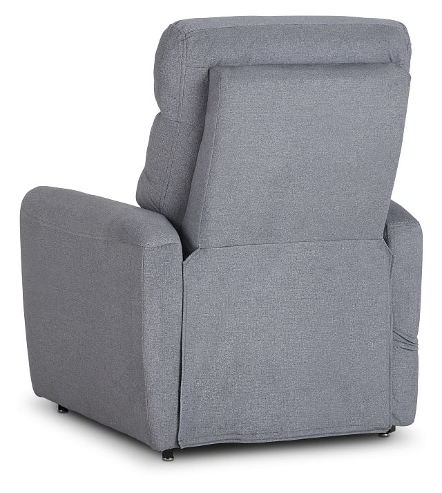 Canton Gray Fabric Power Lift Recliner