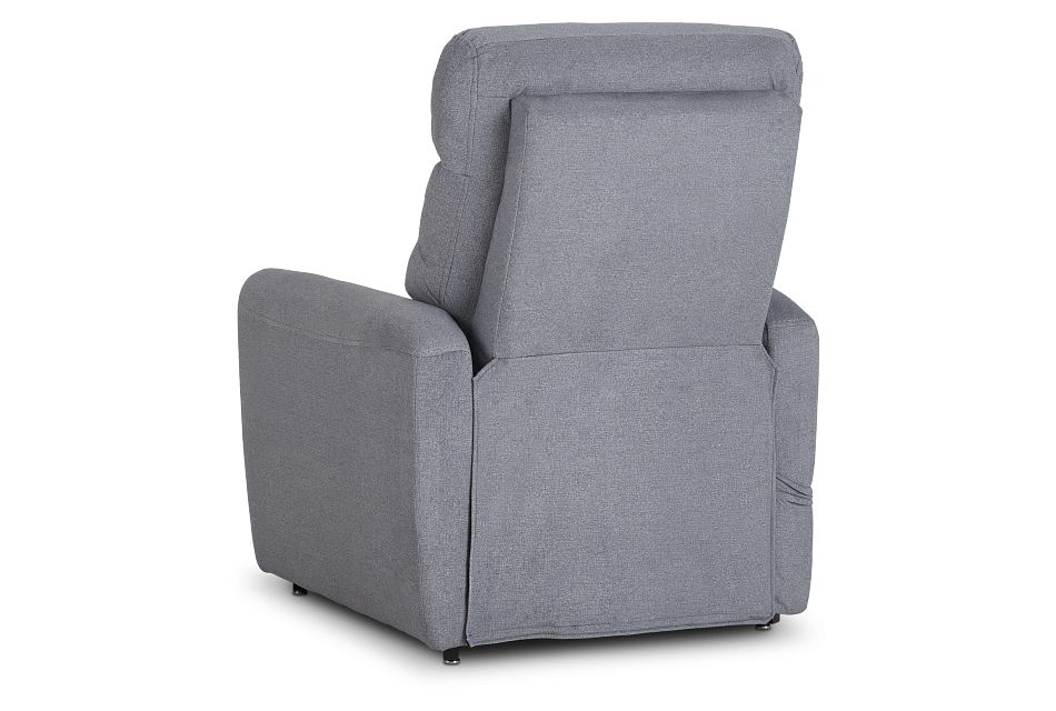 Canton Gray Fabric Power Lift Recliner