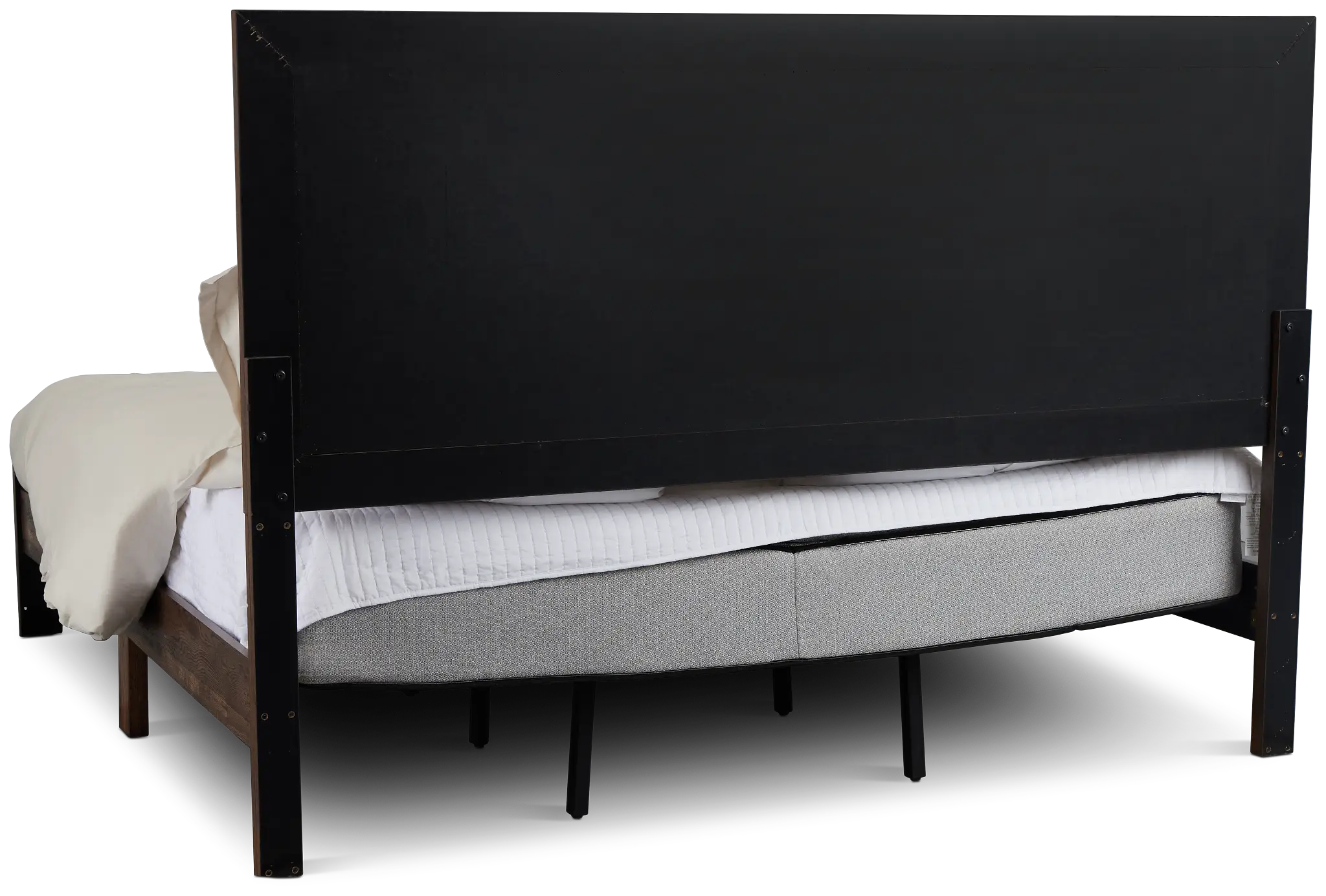 Ollie Dark Tone Panel Bed Ollie Dark Tone Panel Bed