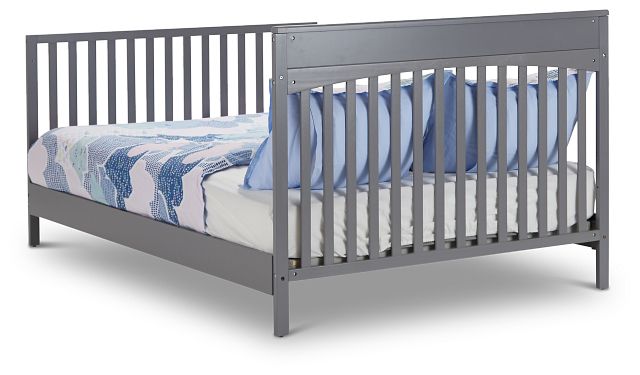 Parker Gray Panel Bed