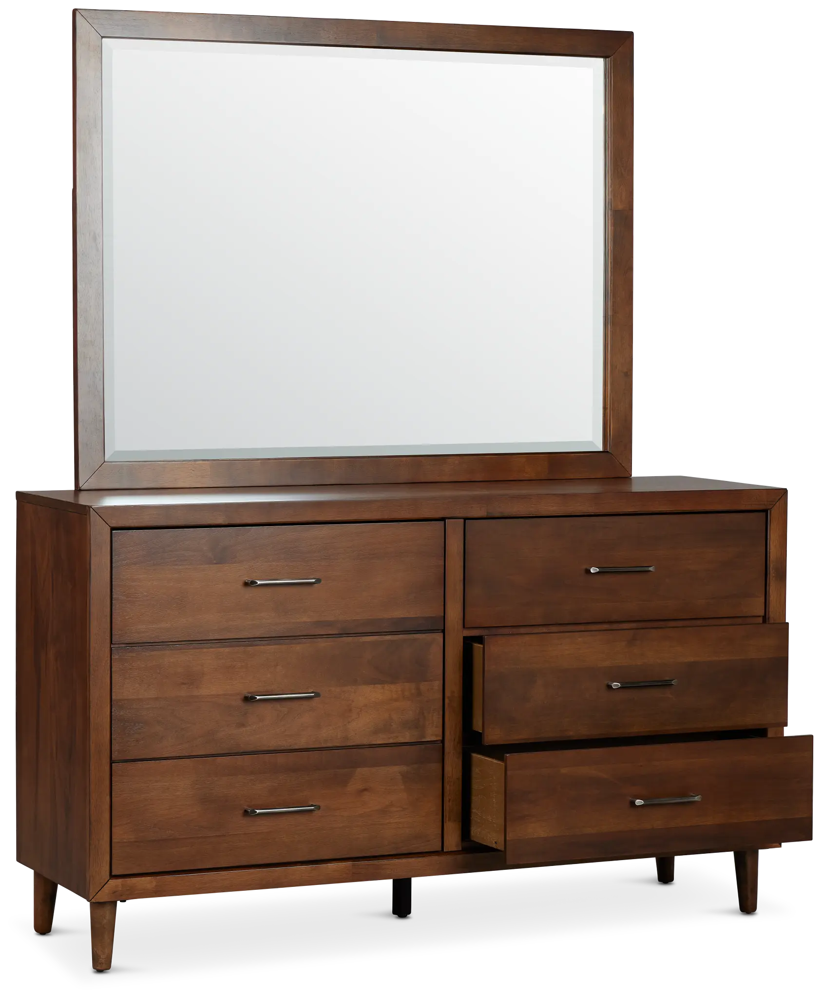 Palmdale Dark Tone Dresser & Mirror Palmdale Dark Tone Dresser & Mirror