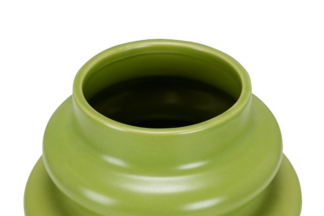 Flynn Green Small Vase