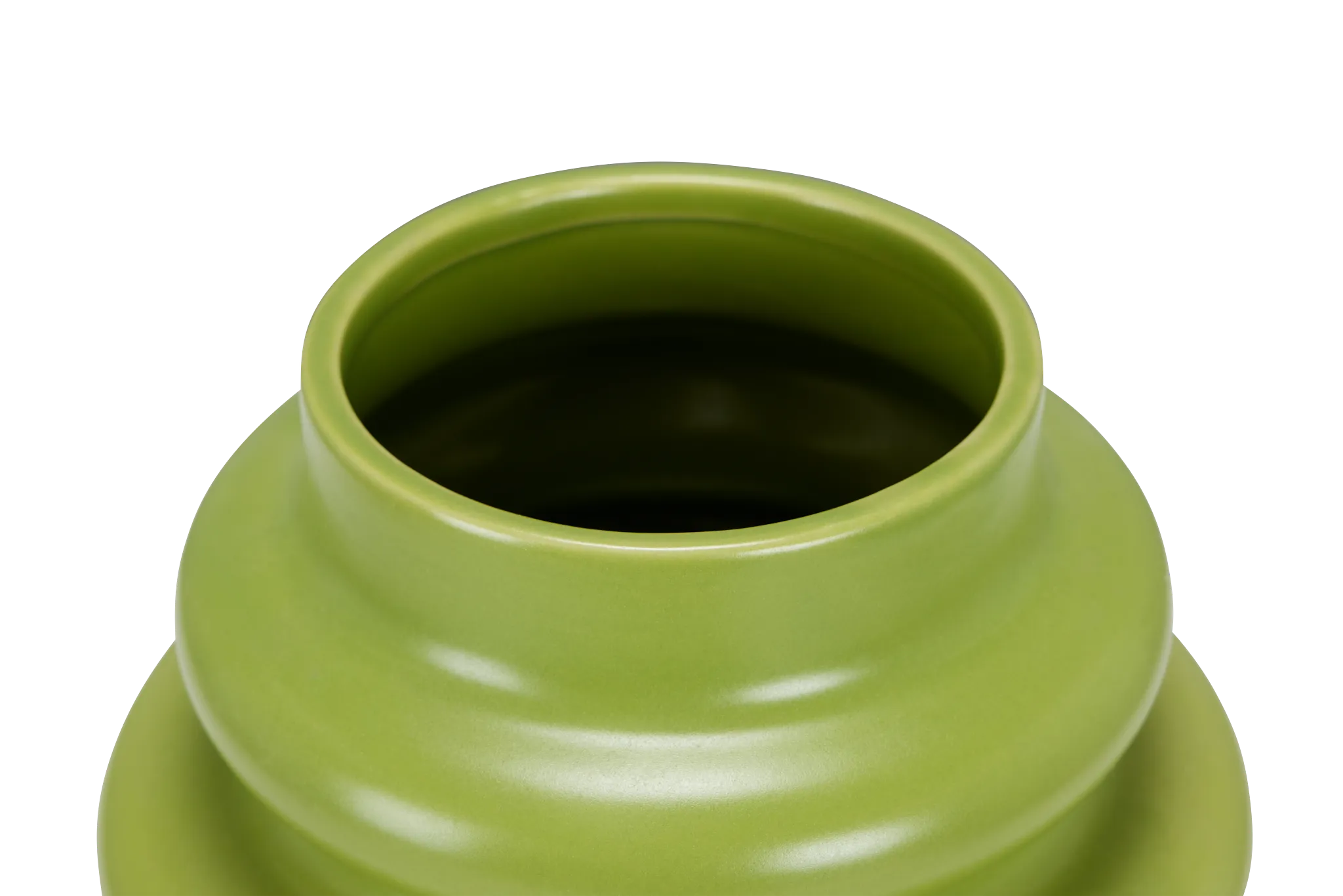 Flynn Green Small Vase