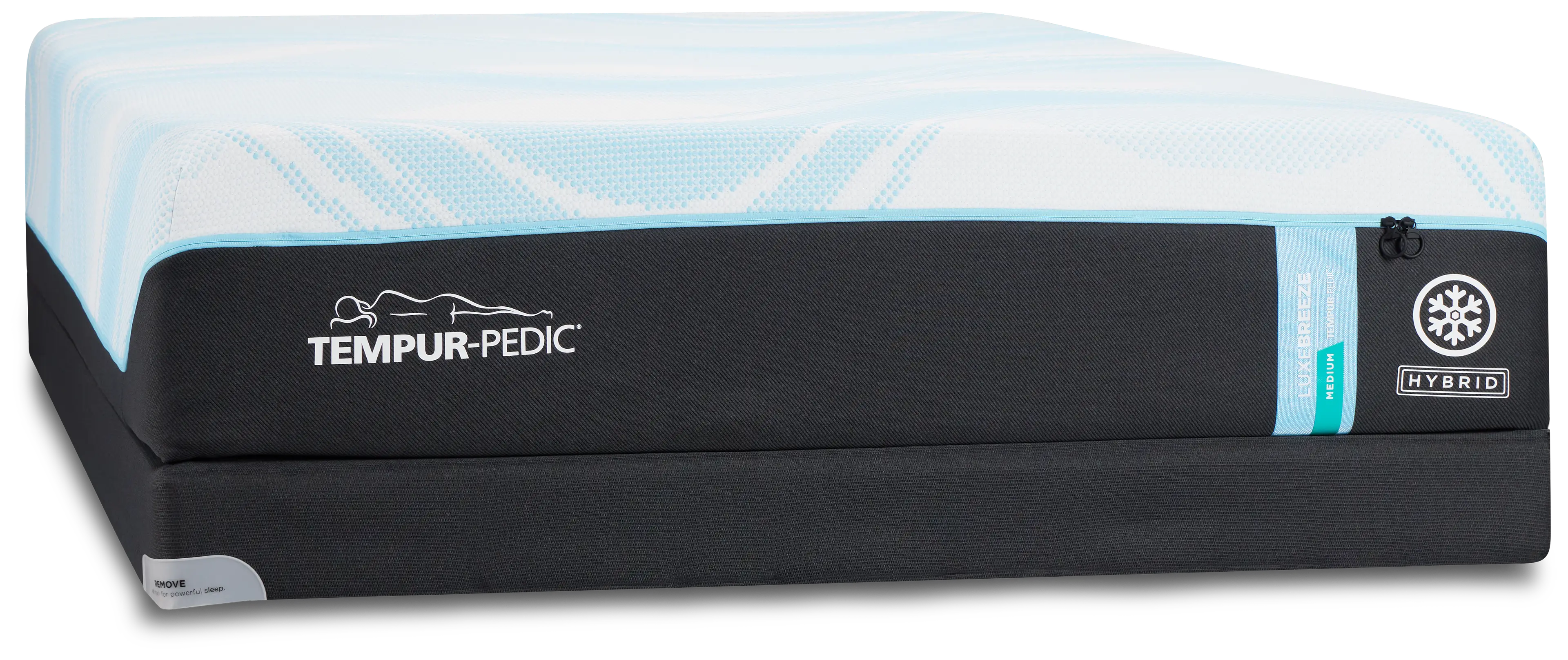 Tempur-pedic Tempur-luxebreeze Medium Low-profile Mattress Set Tempur-pedic Tempur-luxebreeze Medium Low-profile Mattress Set