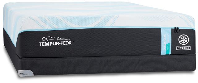 Tempur-pedic Luxebreeze Medium Low-profile Mattress Set