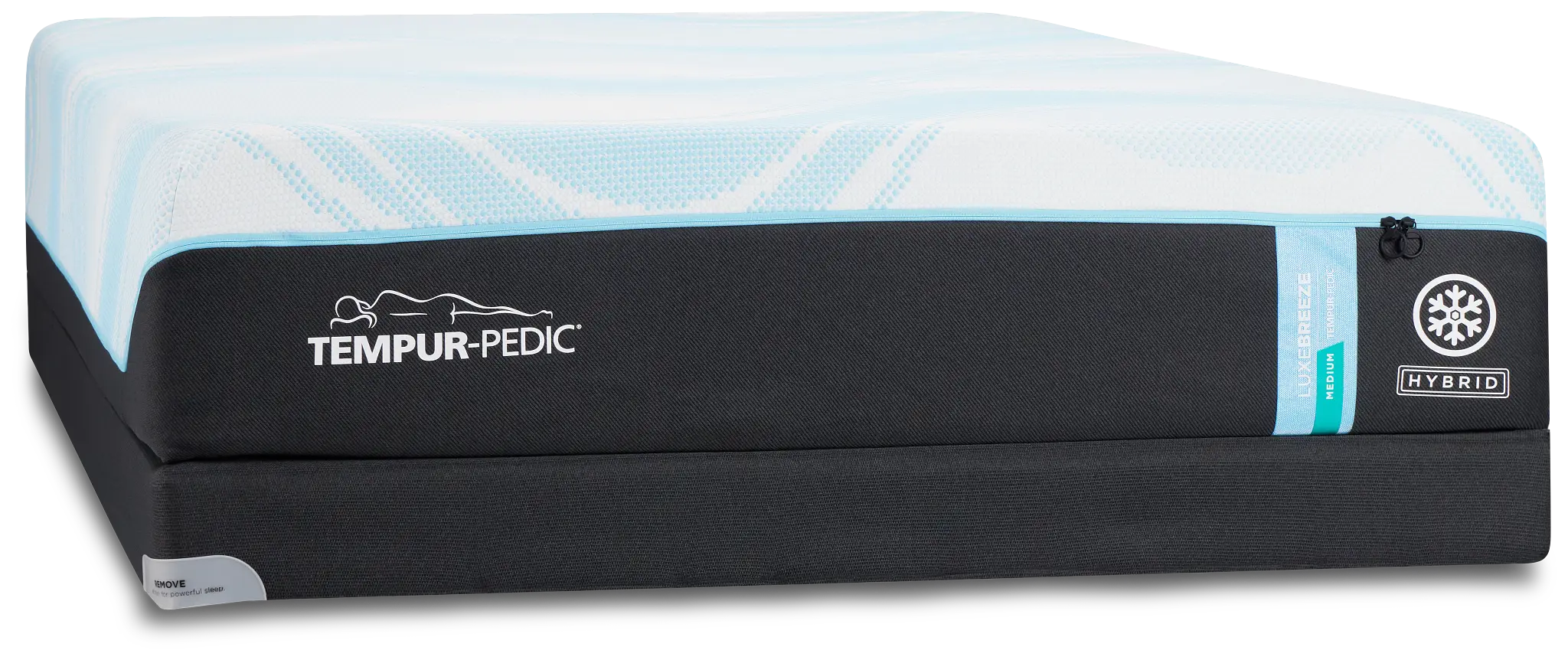 Tempur-pedic Tempur-luxebreeze Medium Low-profile Mattress Set Tempur-pedic Tempur-luxebreeze Medium Low-profile Mattress Set