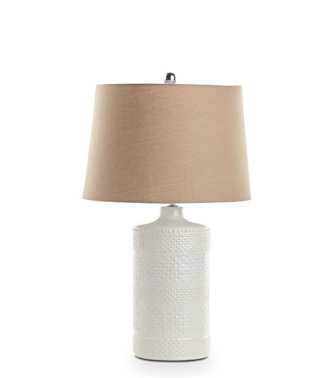 Cailyn White Table Lamp