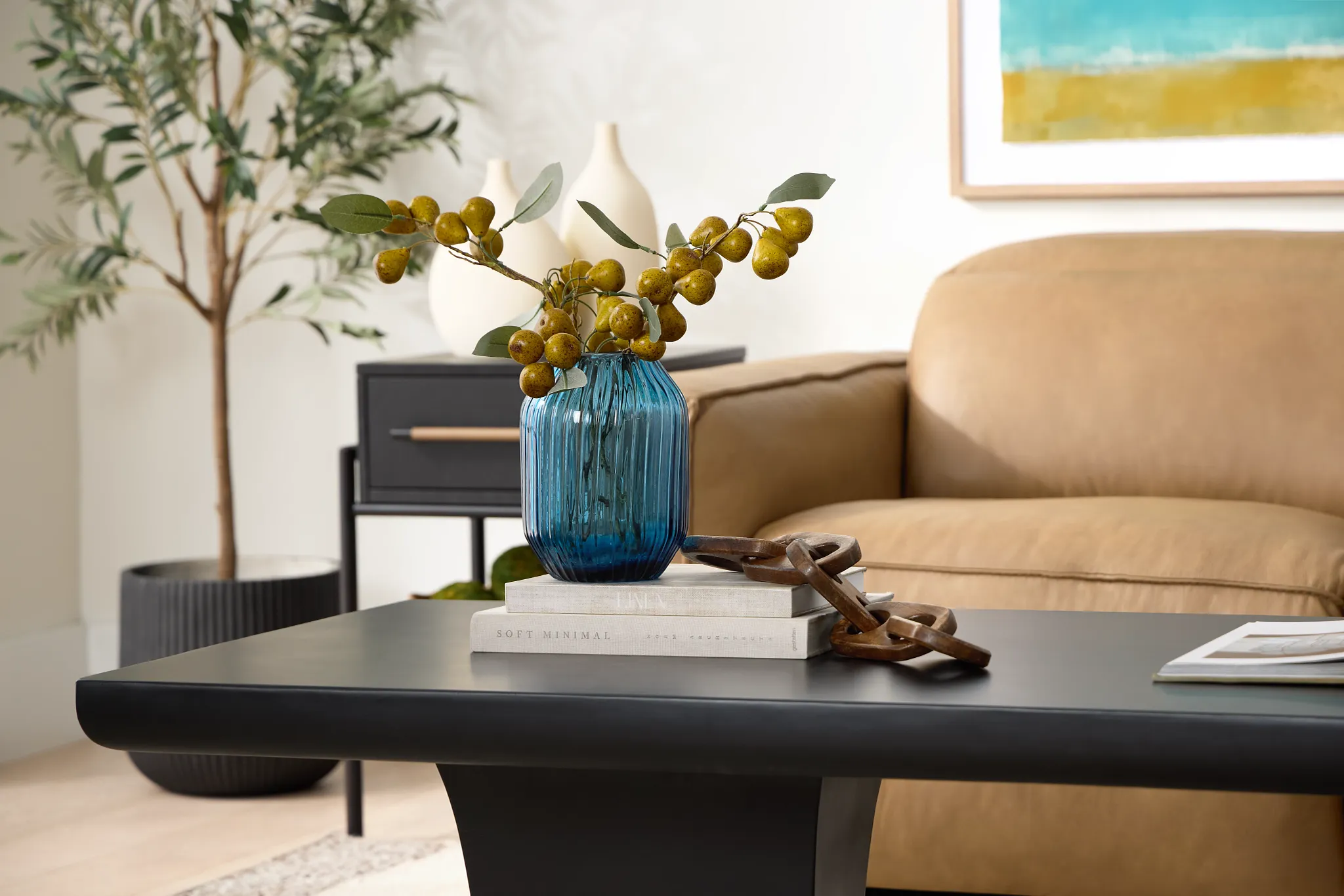 Moniq Blue Small Vase