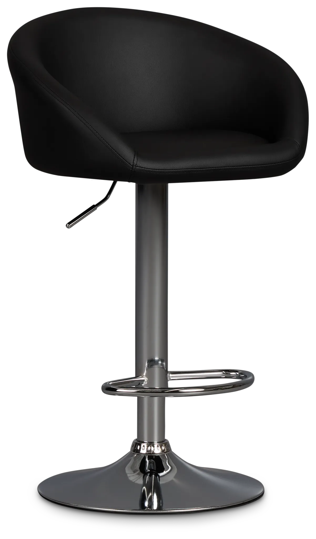 Dayton Black Uph Adjustable Stool