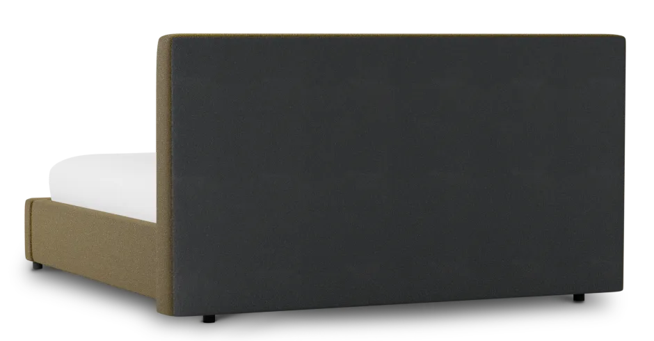 Grayton Elite Dark Green 44" Upholstered Platform Bed