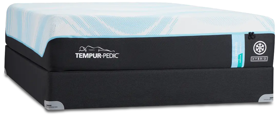 Tempur-pedic Tempur-luxebreeze Medium Mattress Set Tempur-pedic Tempur-luxebreeze Medium Mattress Set