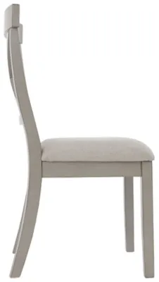 Parellen Gray Upholstered Side Chair